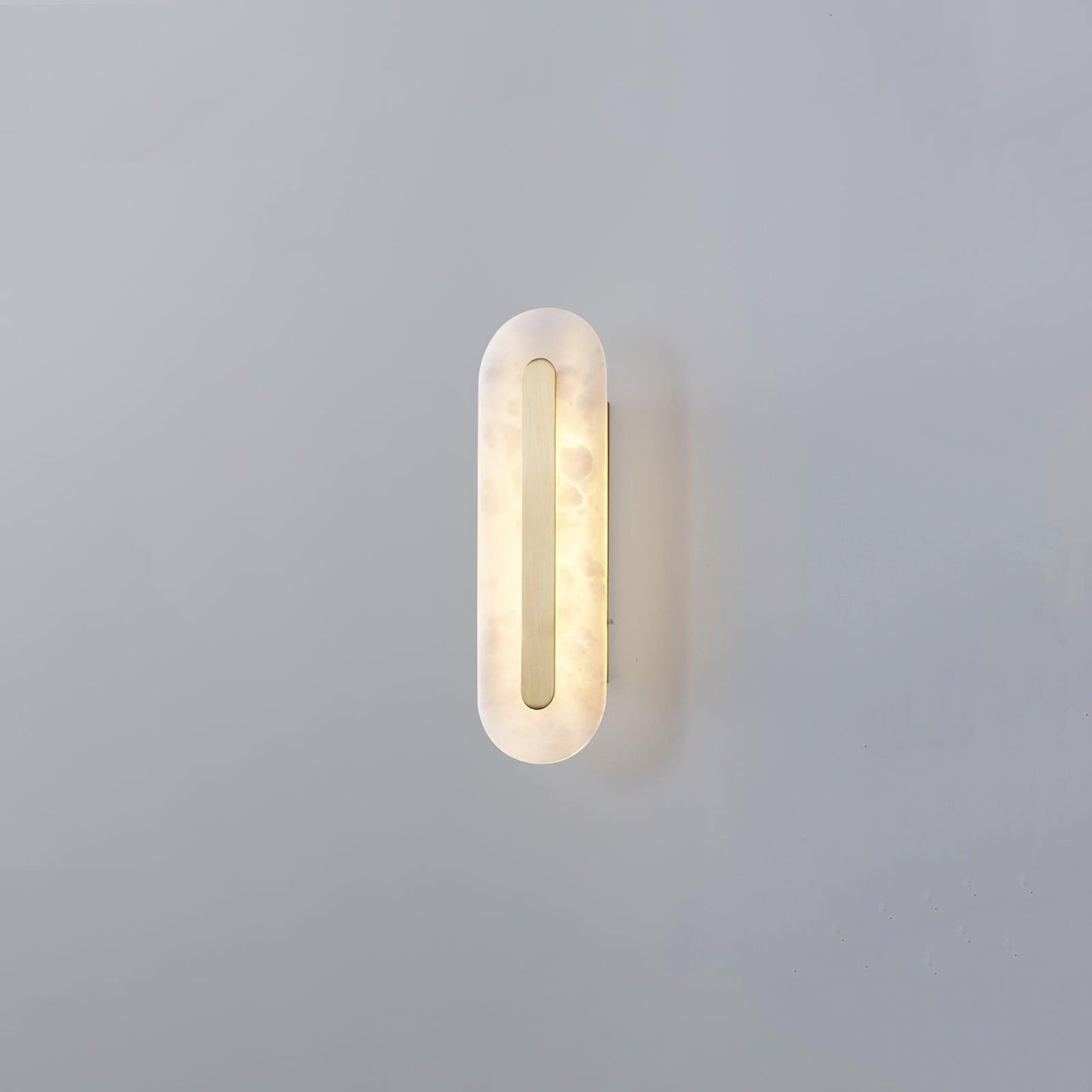 Hurn Curved Alabaster Wall Sconce