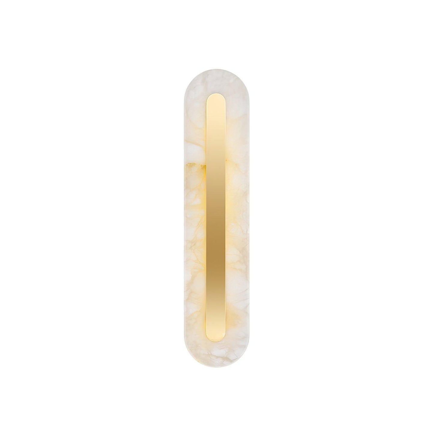 Hurn Curved Alabaster Wall Sconce
