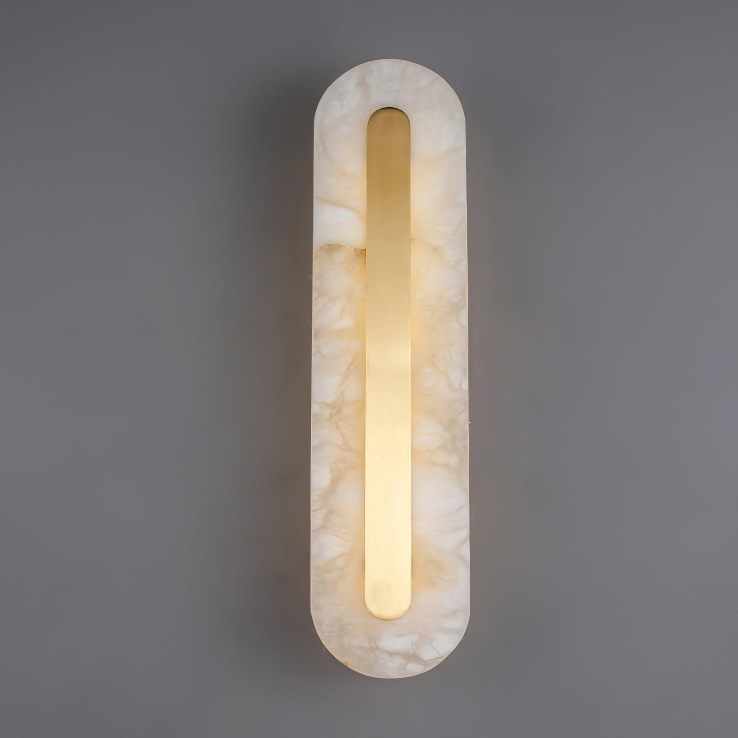 Hurn Curved Alabaster Wall Sconce