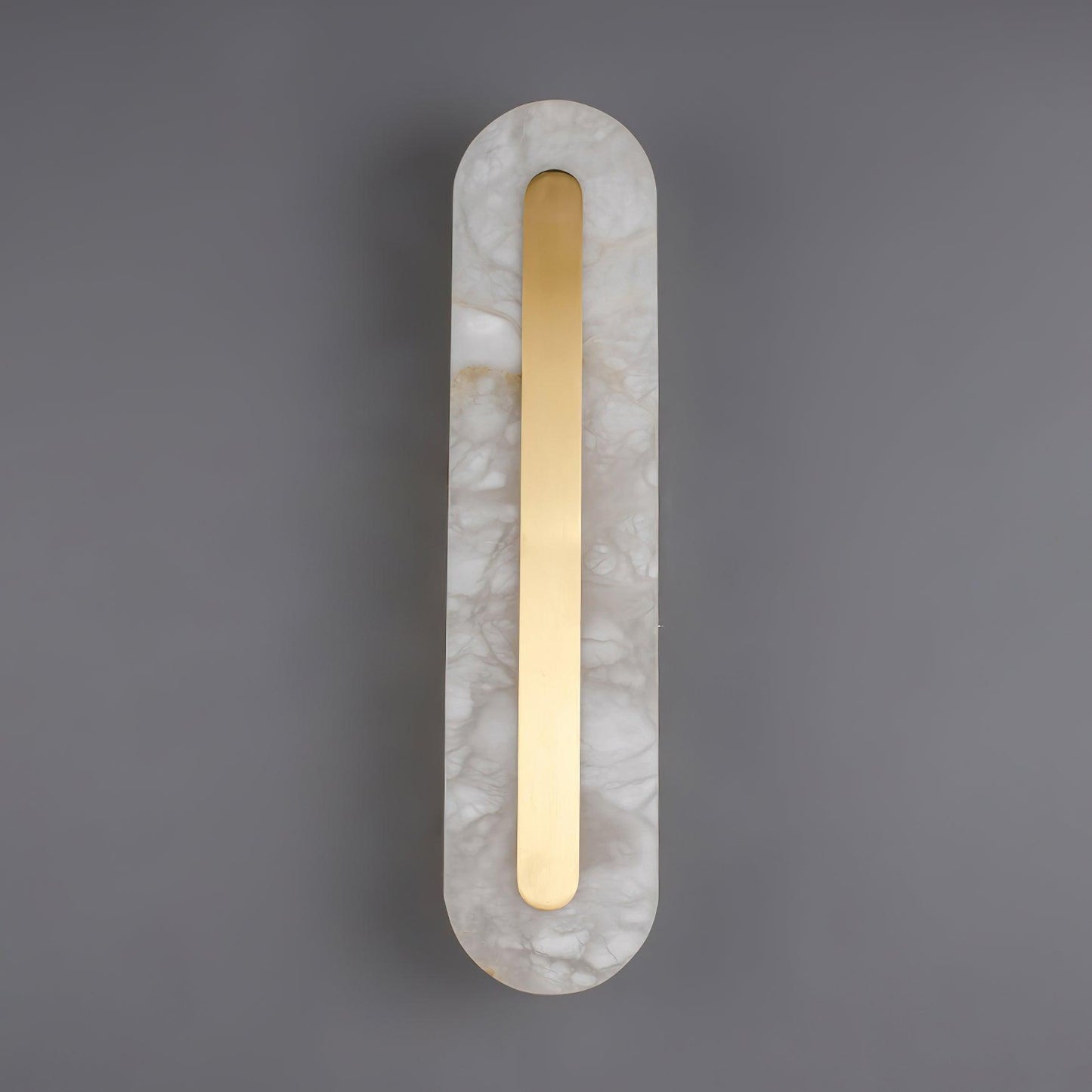 Hurn Curved Alabaster Wall Sconce