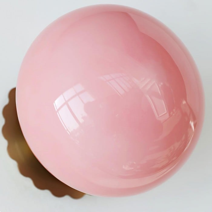 Victoria Bauhaus Glass Sphere Wall Light