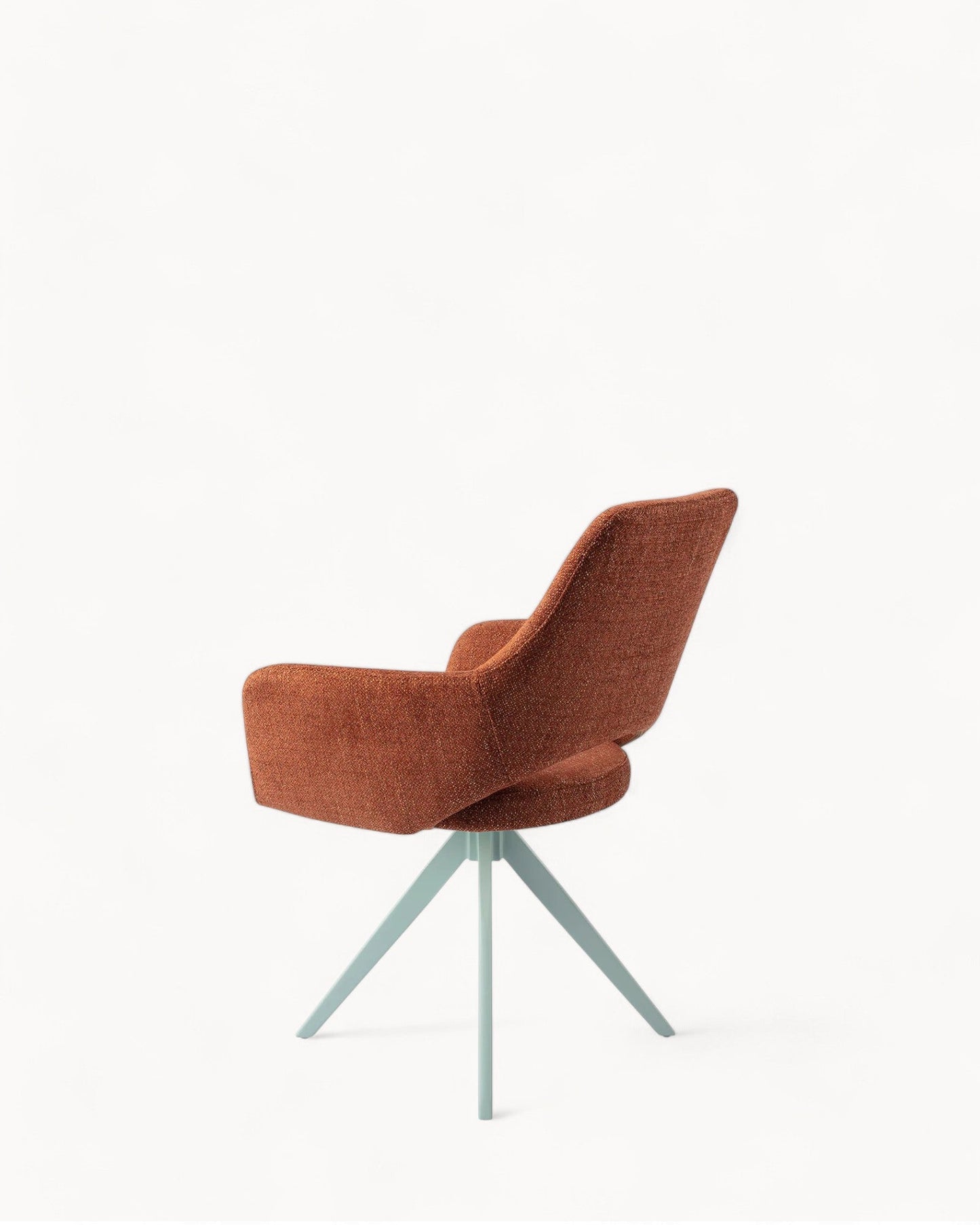 Jesper Home Yanai Turn Mint Dining Chair – Contemporary Design with Cut-Out Backrest