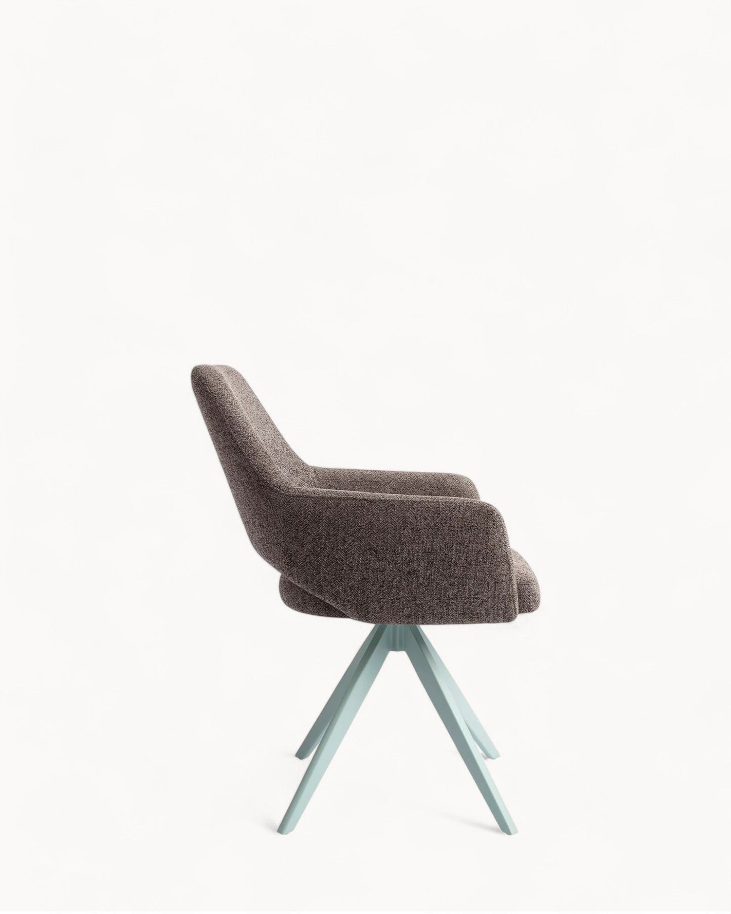 Jesper Home Yanai Turn Mint Dining Chair – Contemporary Design with Cut-Out Backrest