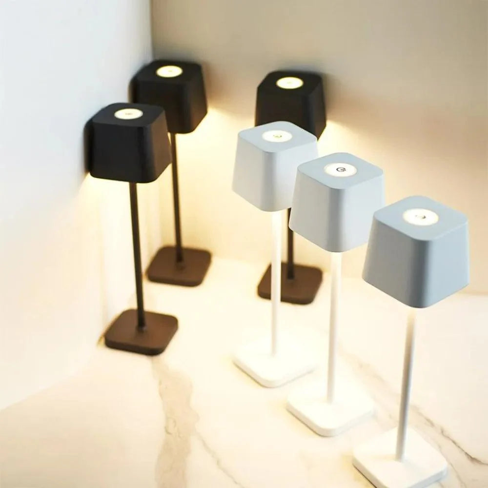 Rechargeable Cordless Table Lamp | 5200mAh Battery | 20-Hour Runtime | USB Charging