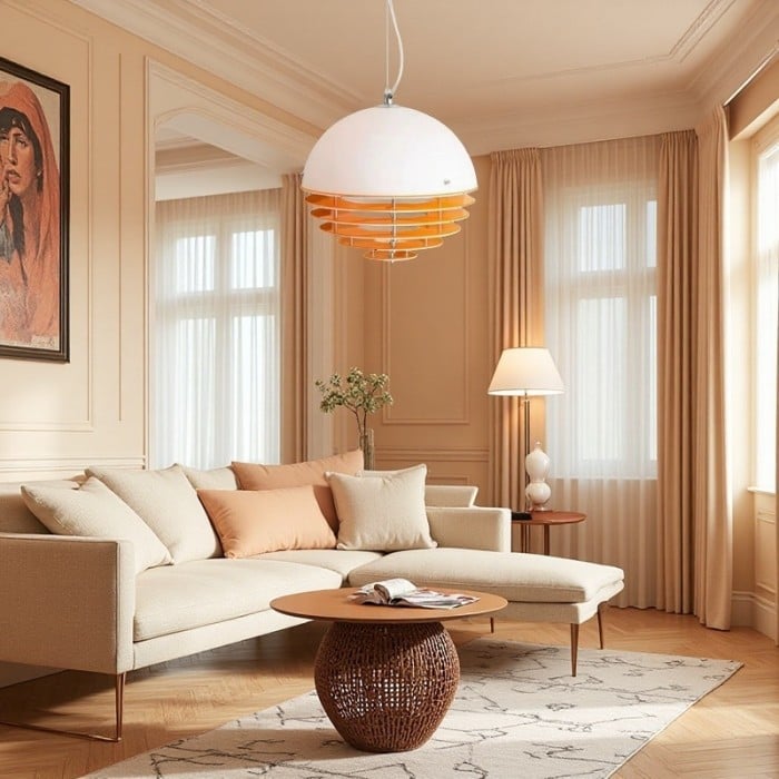 Vincent Bauhaus Sunset Orb Pendant Light