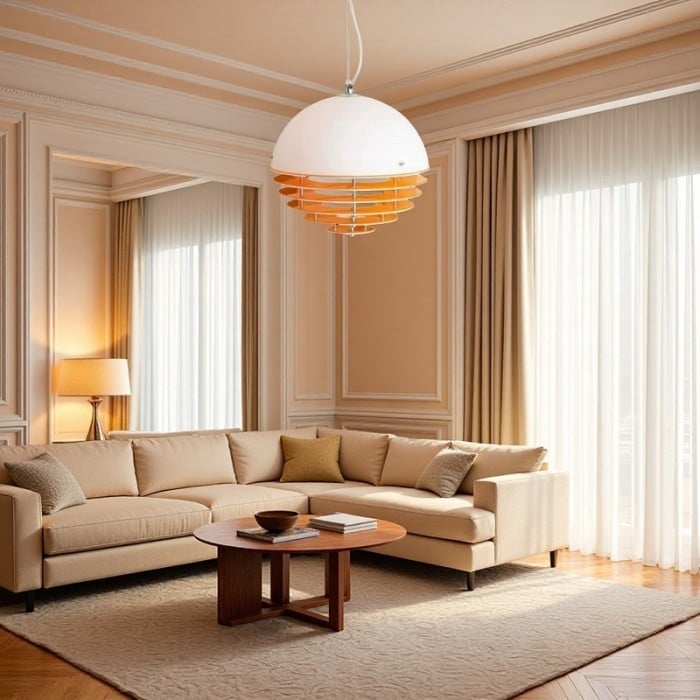 Vincent Bauhaus Sunset Orb Pendant Light