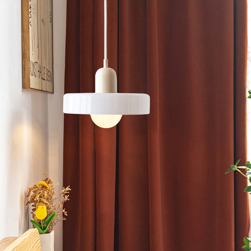 Leandro Bauhaus-Inspired Glass Pendant Light