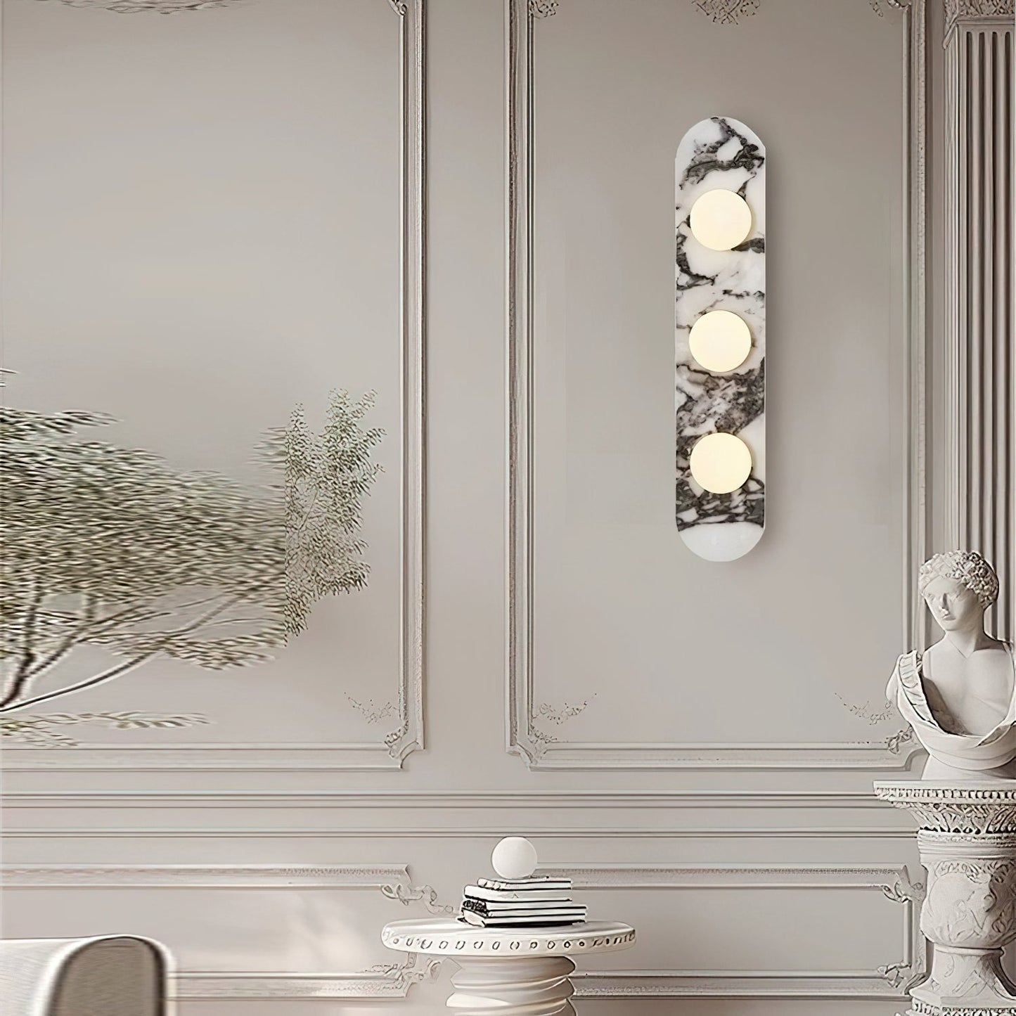 Marble Domil Wall Sconce