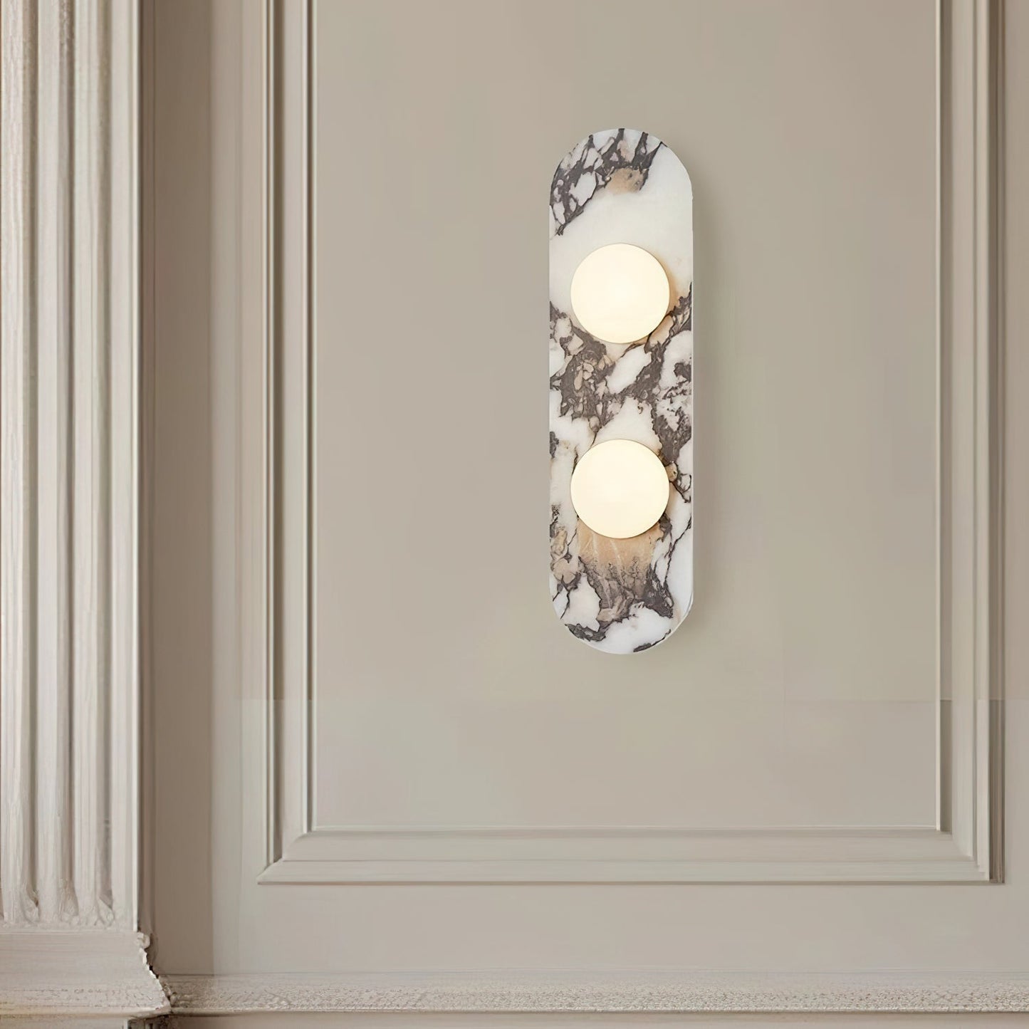 Marble Domil Wall Sconce
