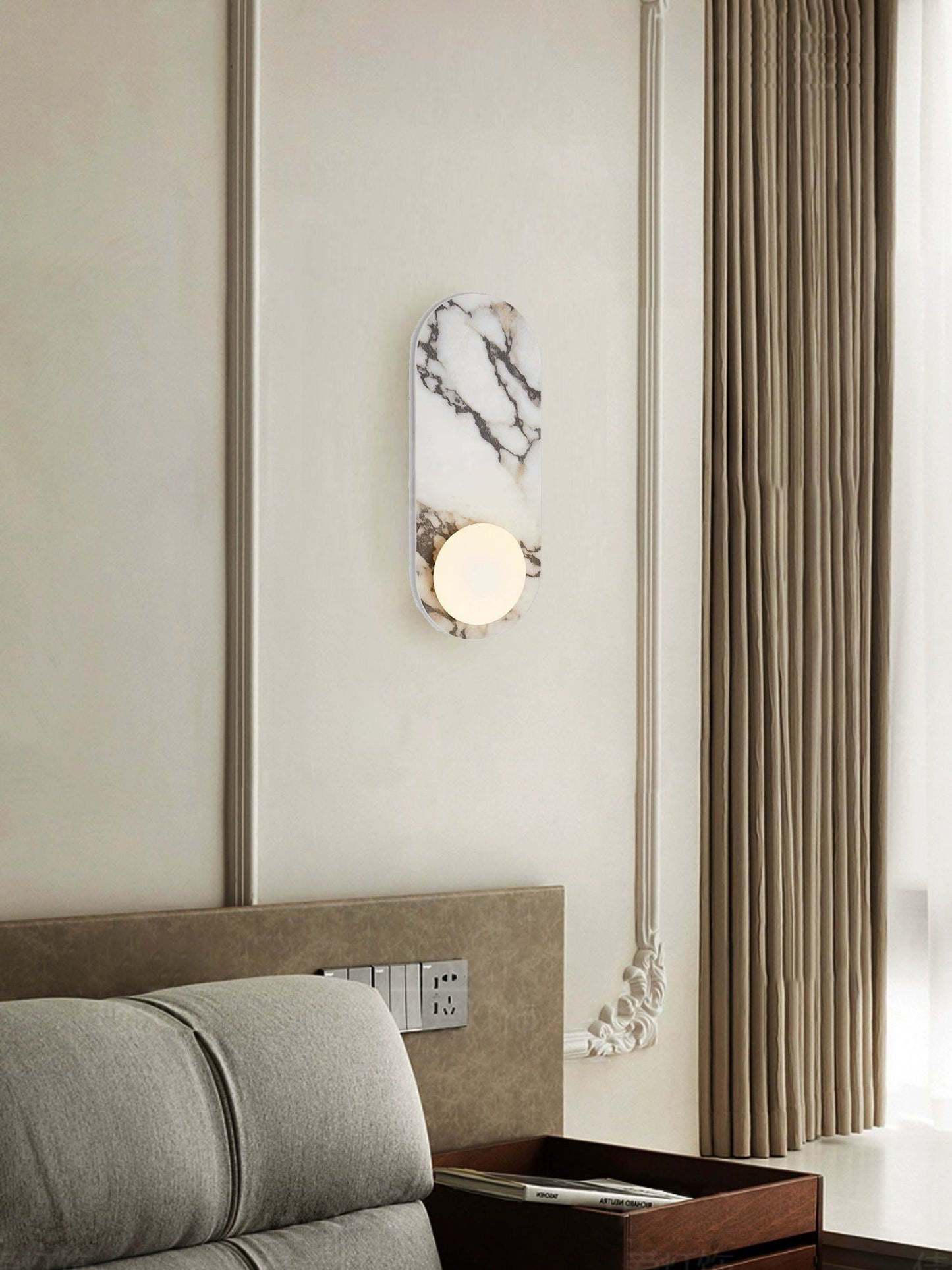 Marble Domil Wall Sconce