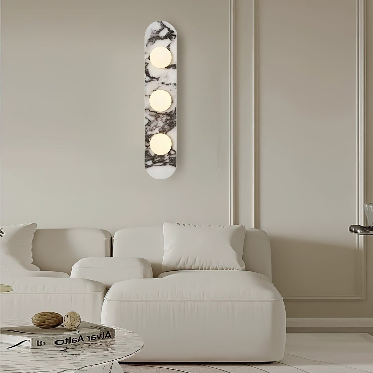 Marble Domil Wall Sconce
