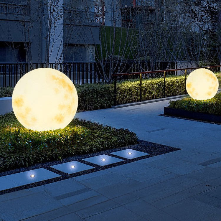 Solar-Powered Moonlight Garden Lamp