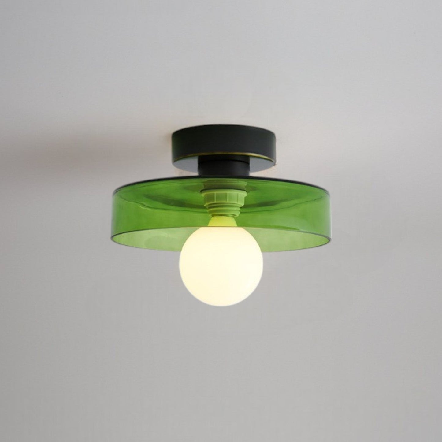 French Bauhaus-Inspired Ceiling Light