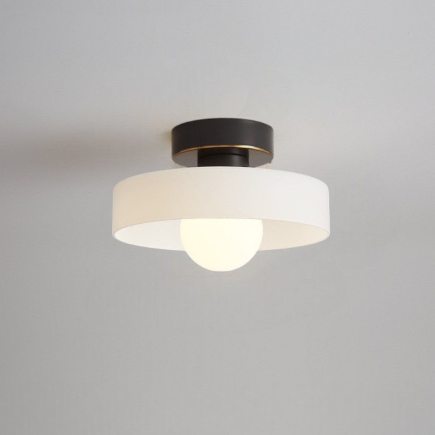 French Bauhaus-Inspired Ceiling Light