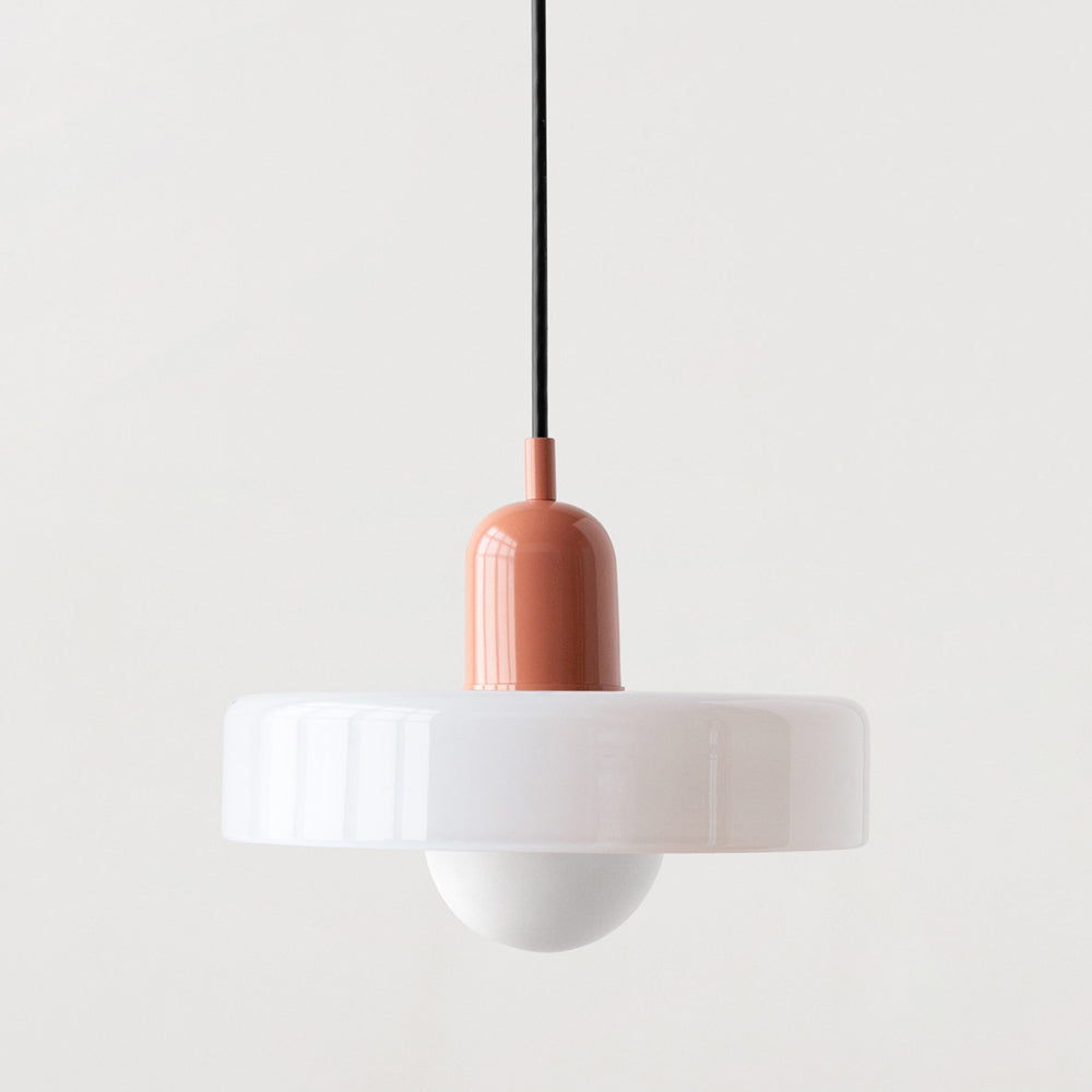 Leandro Bauhaus-Inspired Glass Pendant Light