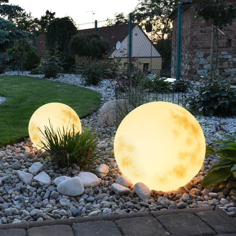 Solar-Powered Moonlight Garden Lamp