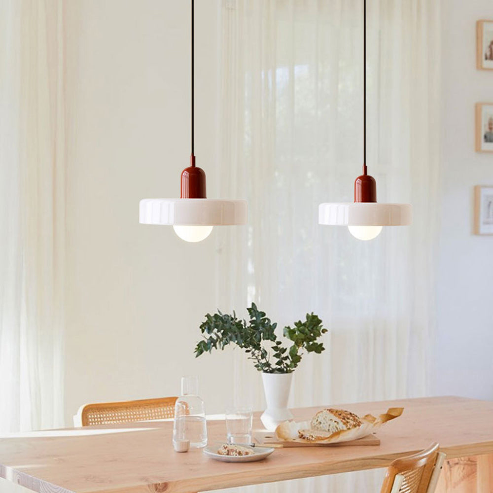 Charlotte Bauhaus-Inspired Glass Pendant Light