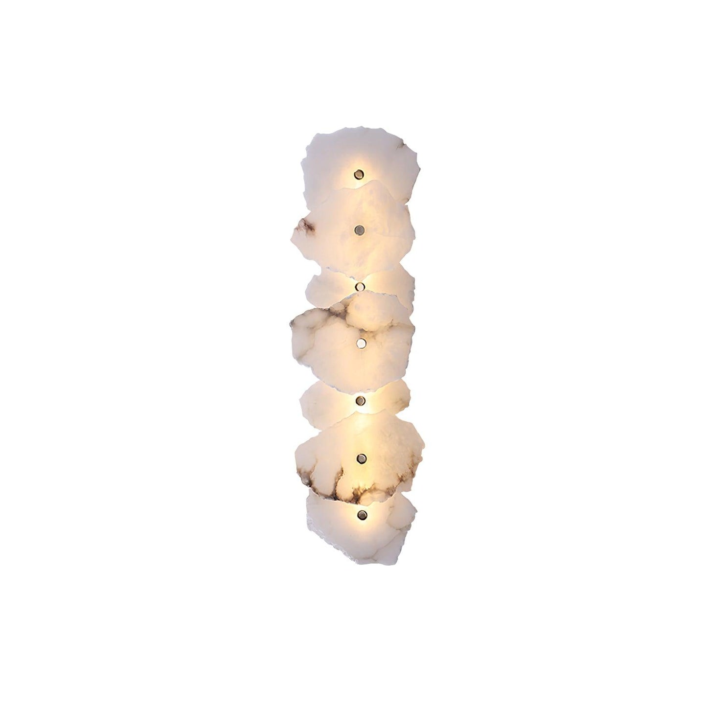 Cevra Alabaster Floral Wall Sconce