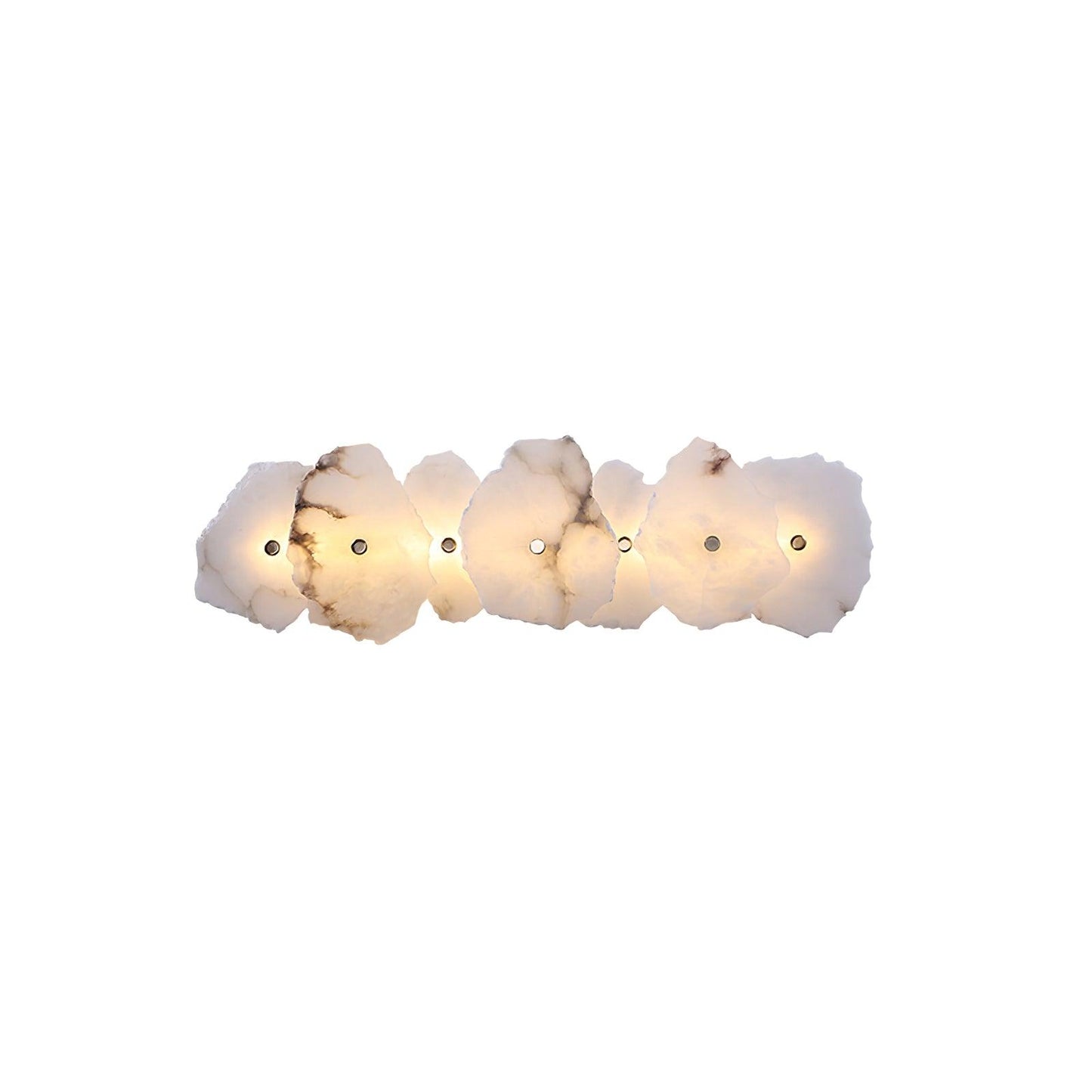 Cevra Alabaster Floral Wall Sconce
