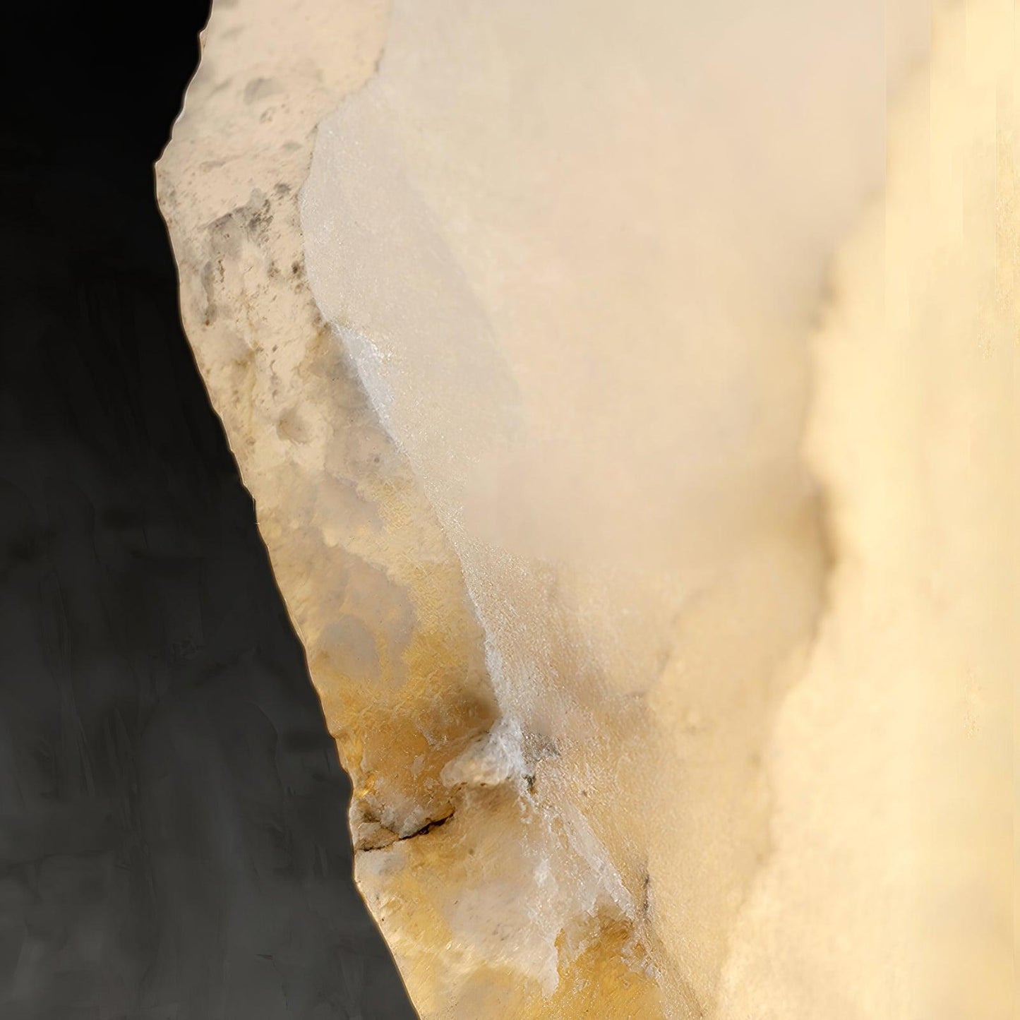 Cevra Alabaster Floral Wall Sconce