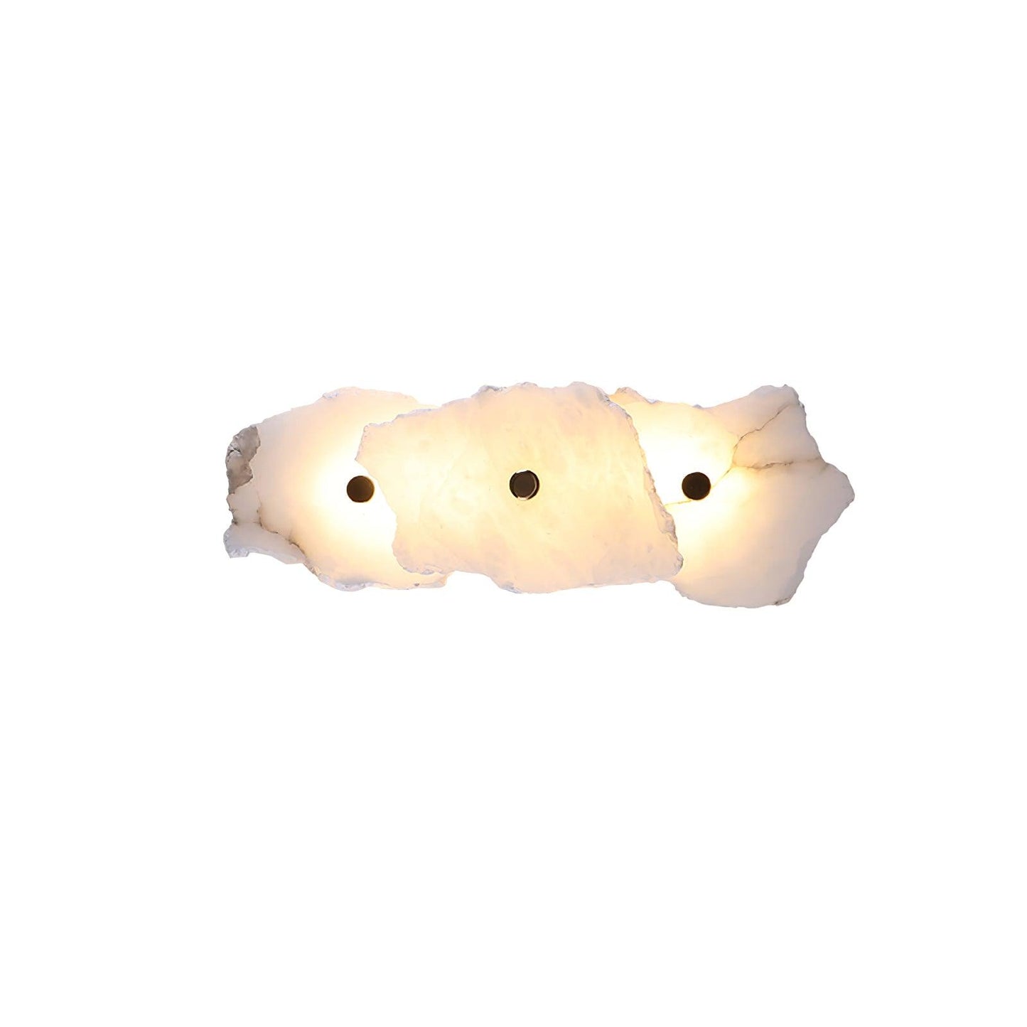 Cevra Alabaster Floral Wall Sconce