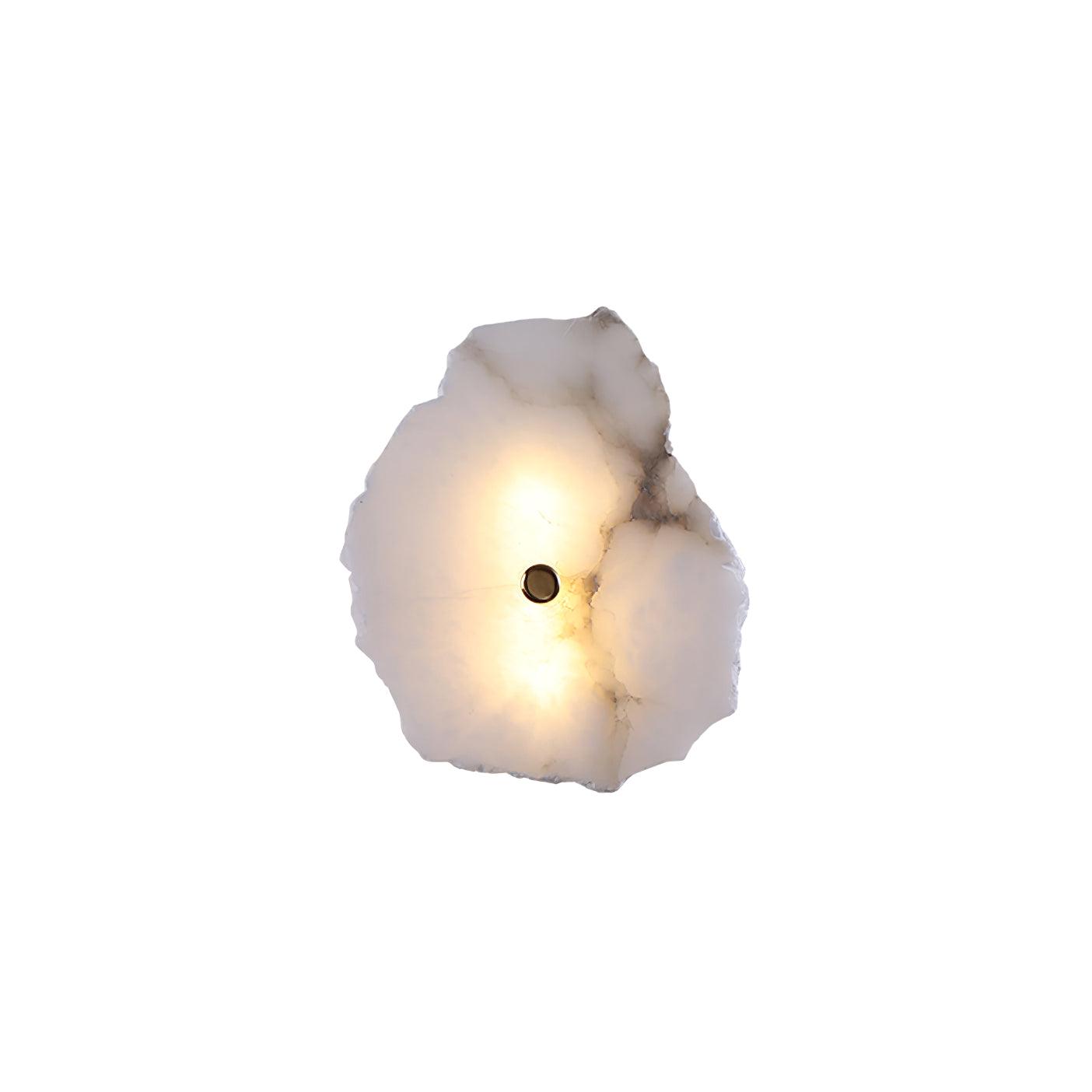 Cevra Alabaster Floral Wall Sconce