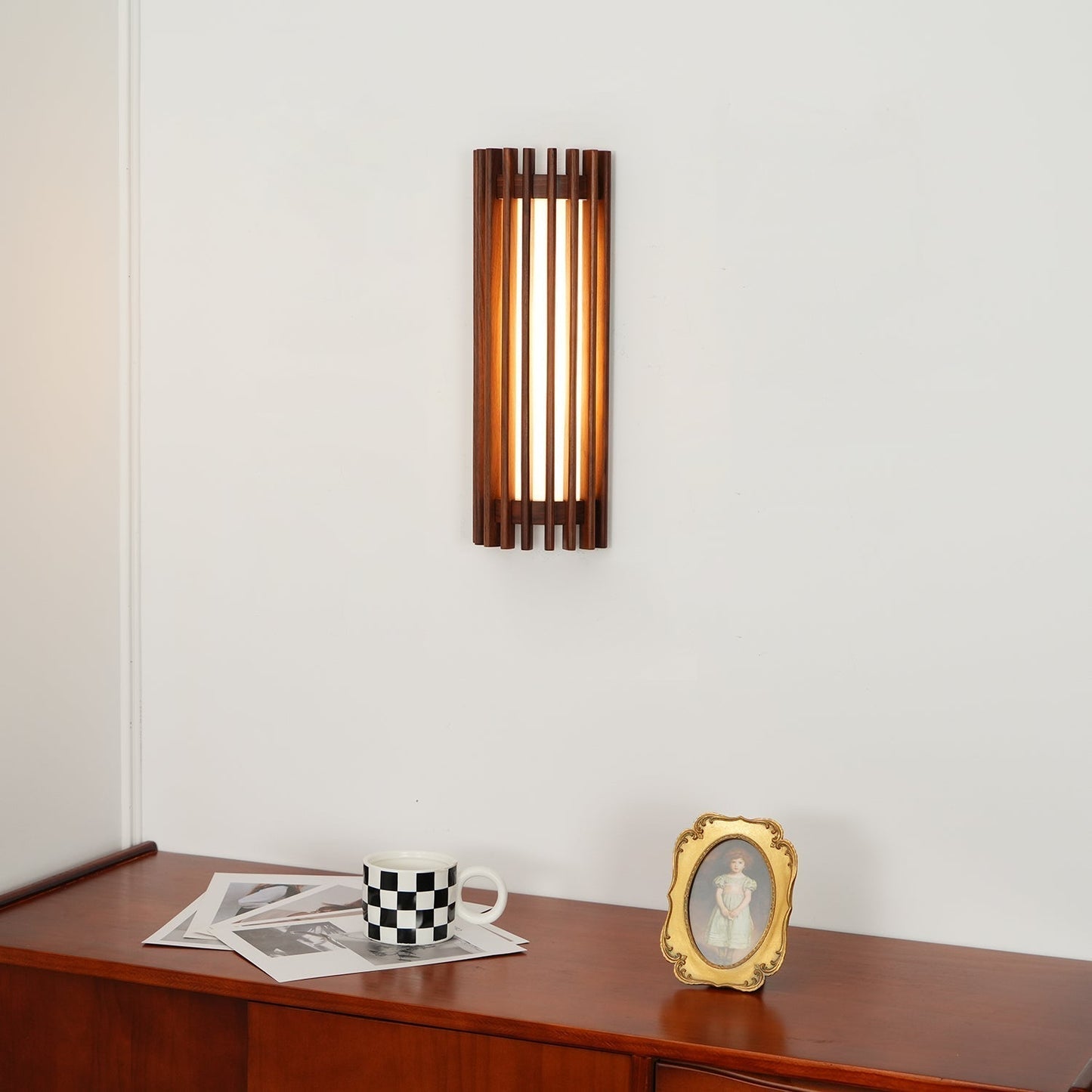 Walnut Indoor Neyra Wall Lamp