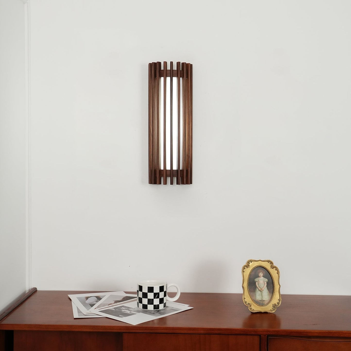 Walnut Indoor Neyra Wall Lamp