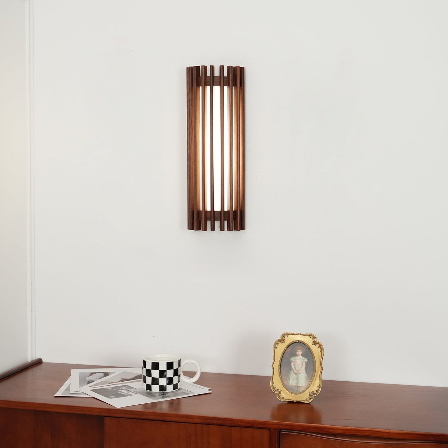 Walnut Indoor Neyra Wall Lamp