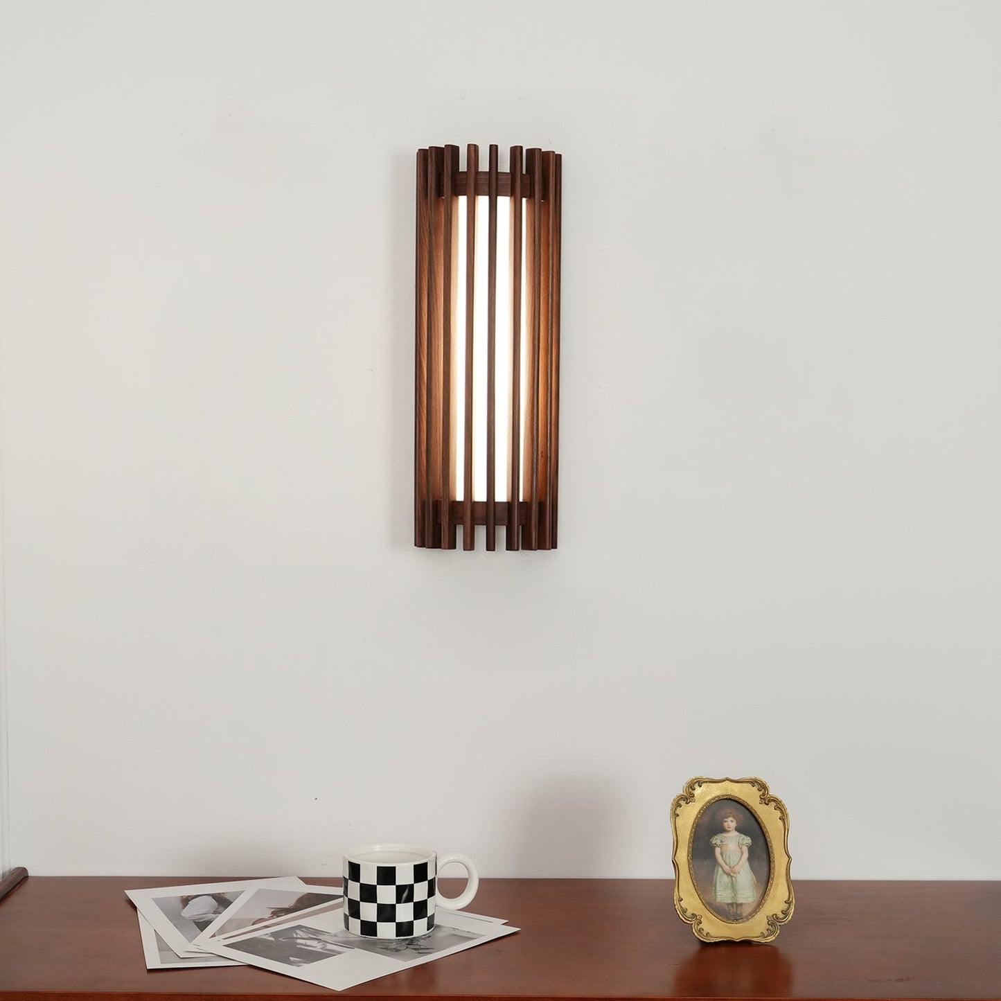 Walnut Indoor Neyra Wall Lamp