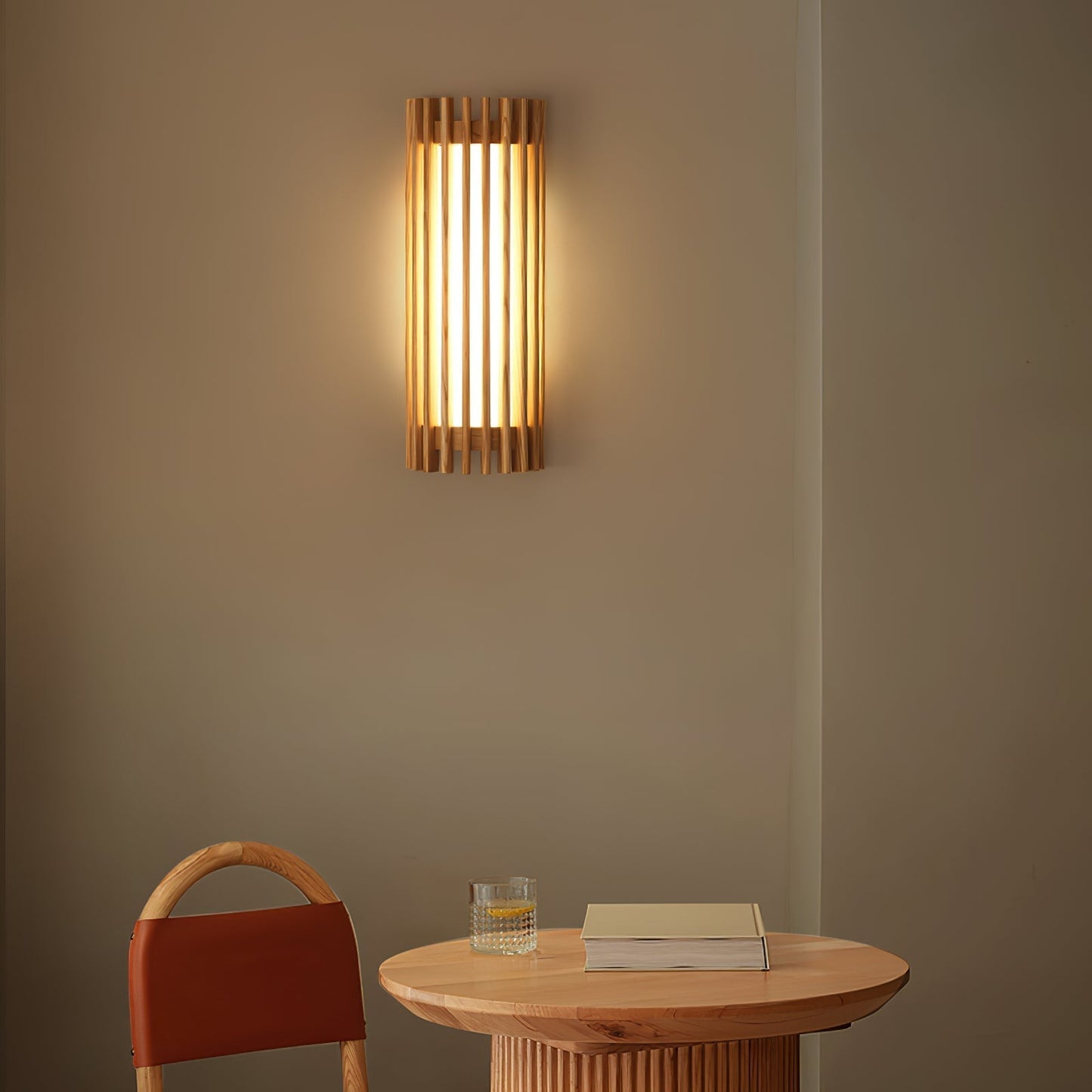 Walnut Indoor Neyra Wall Lamp