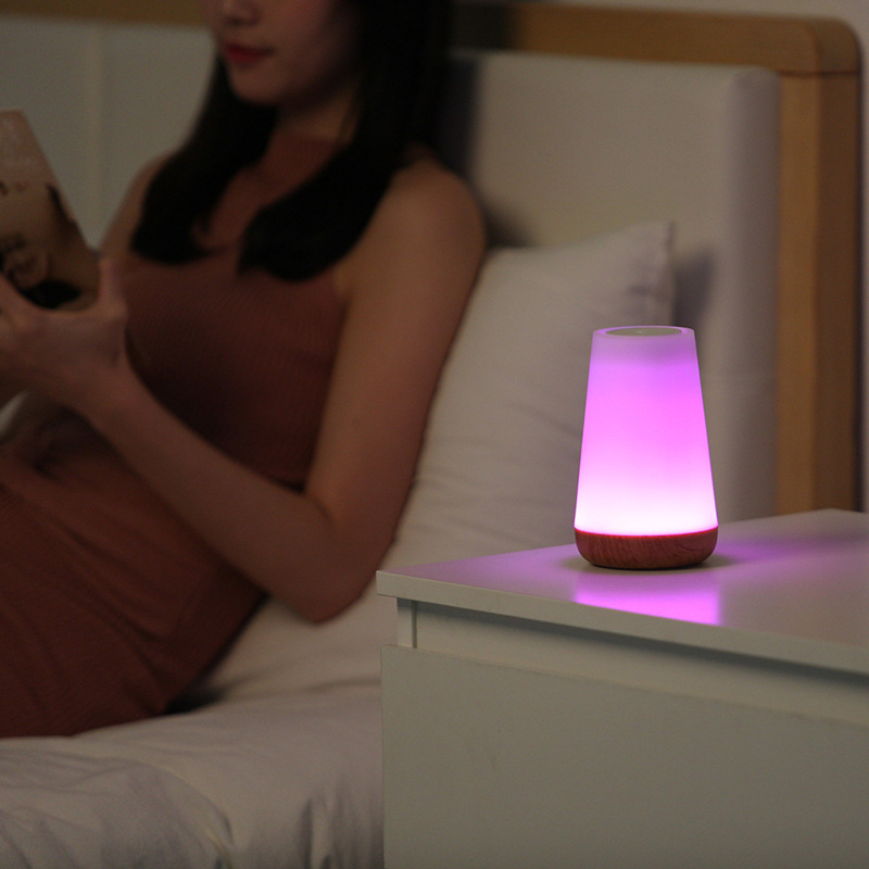 USB Rechargeable Touch Night Light | Color-Changing Soft Glow | Touch Sensor | Ideal for Reading & Creating a Romantic Ambiance