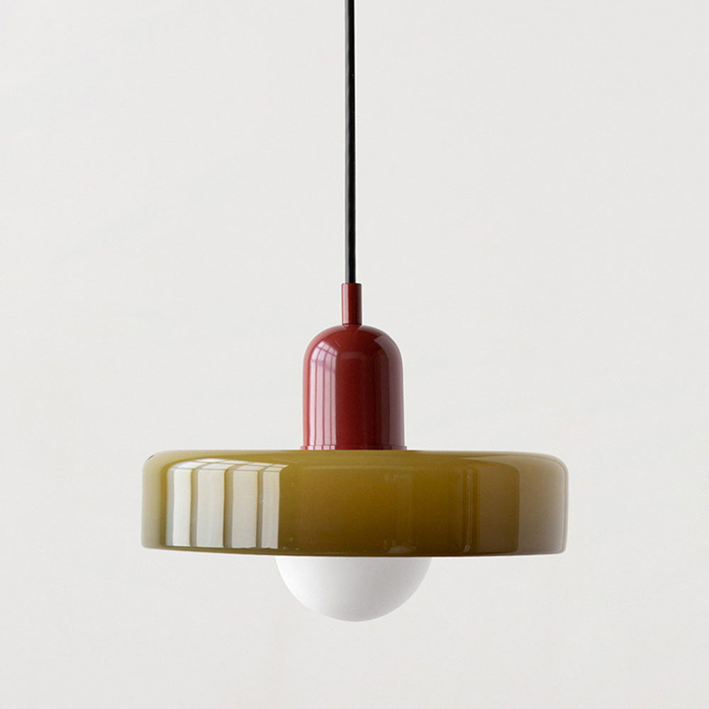 Charlotte Bauhaus-Inspired Glass Pendant Light