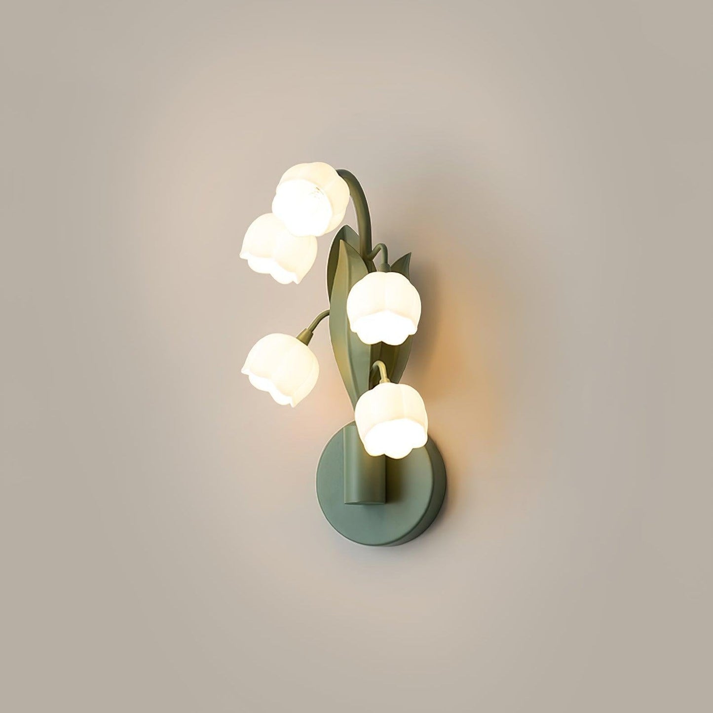 Aelis Indoor Natural Orchid Wall Lamp