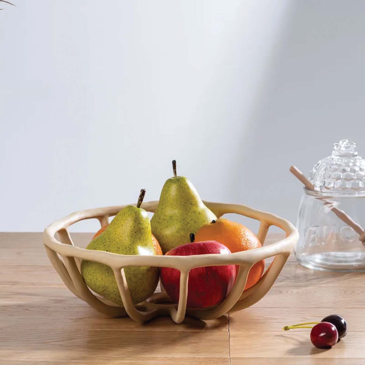 Molded Resin Fruit Bowl