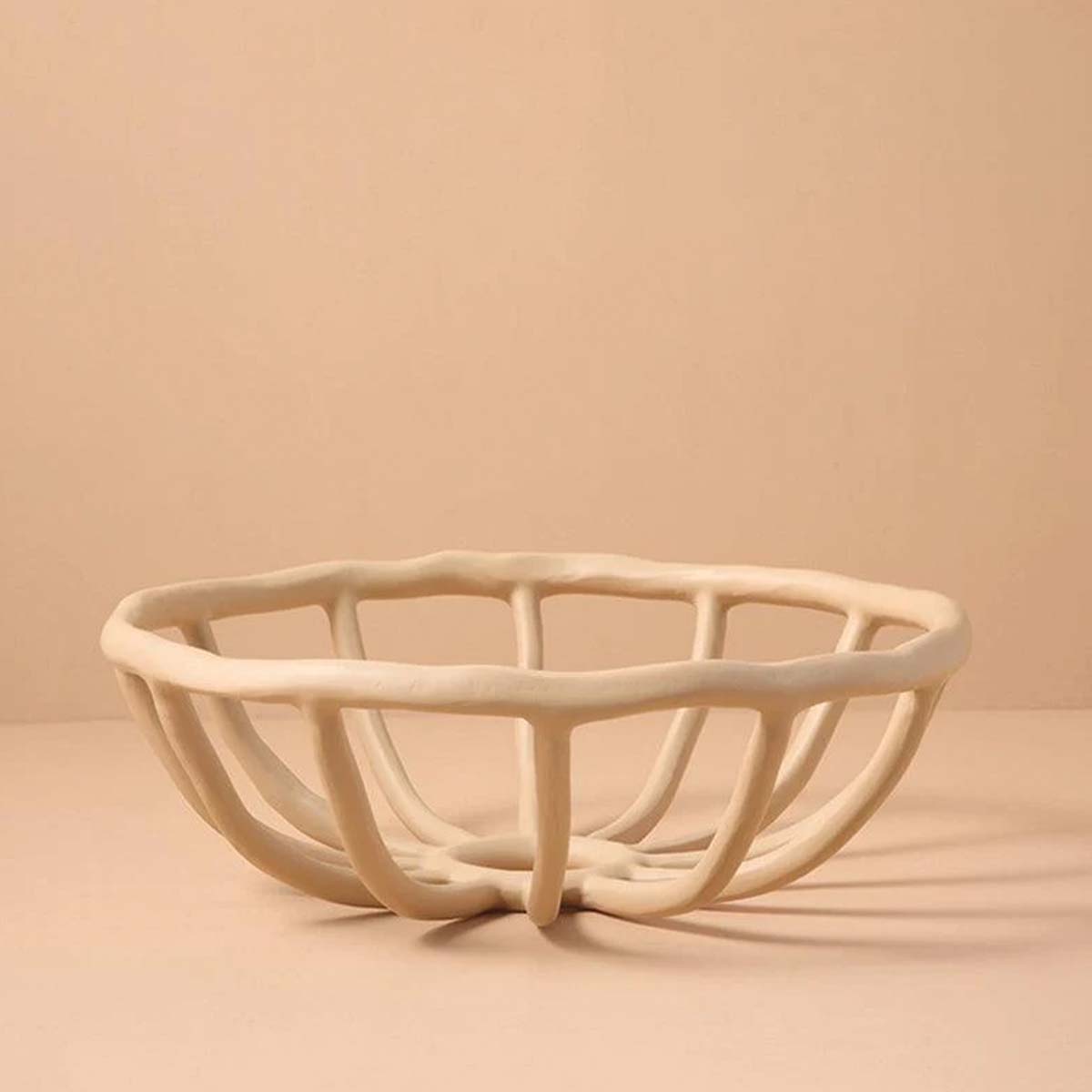 Molded Resin Fruit Bowl