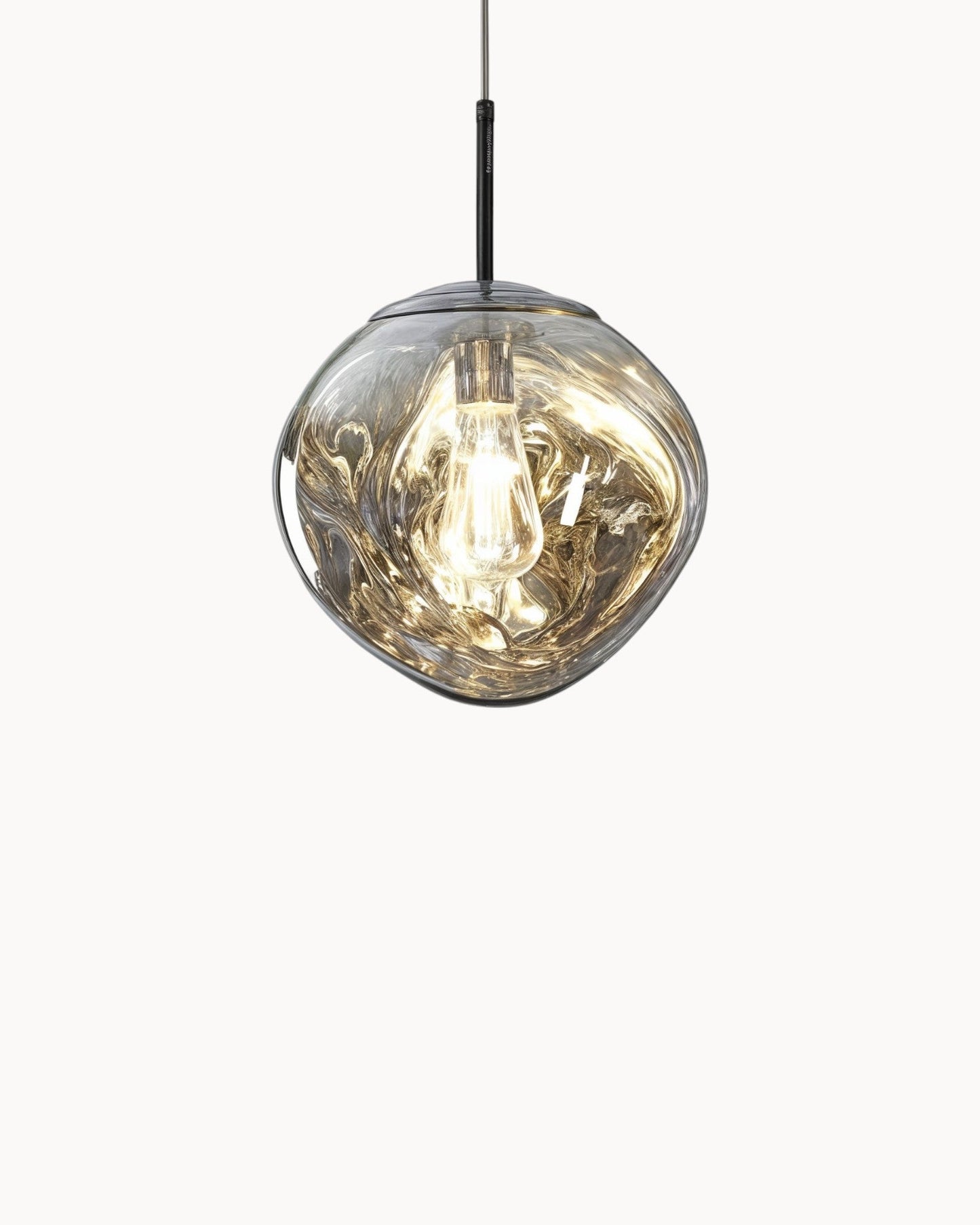 Amber & Gold Glow Pendant Light – Contemporary Acrylic Design