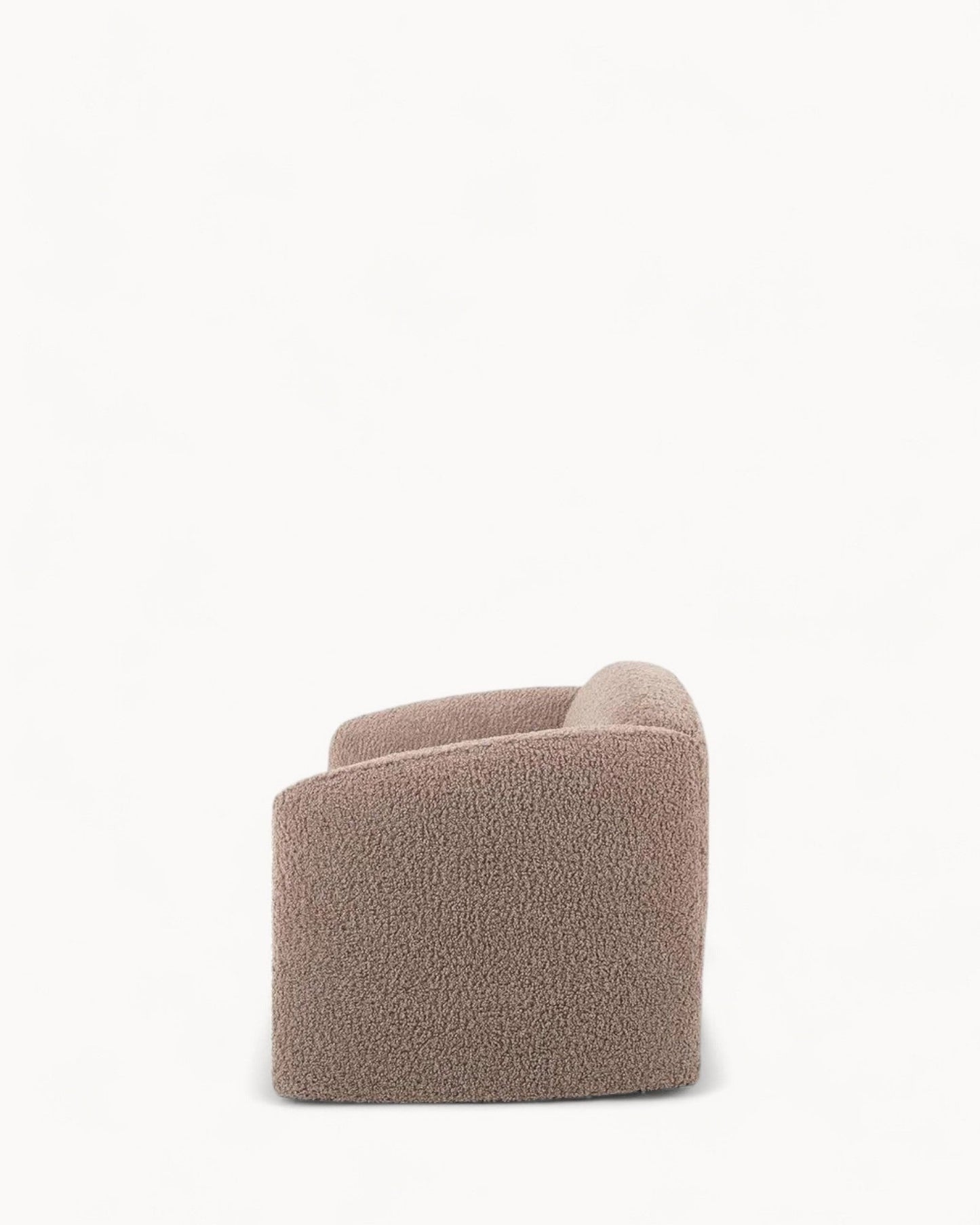 Jesper Home Nachii 2-Seater Sofa – Luxurious Bouclé Fabric – Available in 3 Elegant Colors