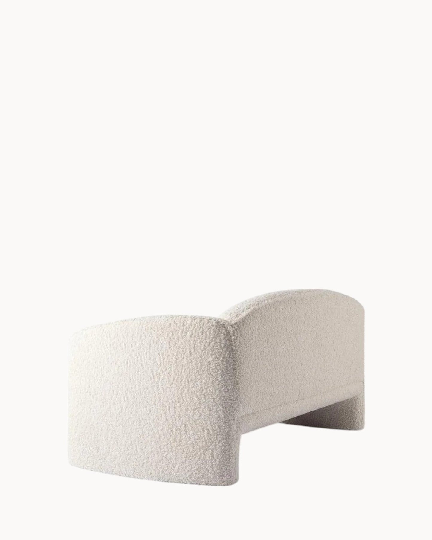 Jesper Home Nachii 2-Seater Sofa – Luxurious Bouclé Fabric – Available in 3 Elegant Colors