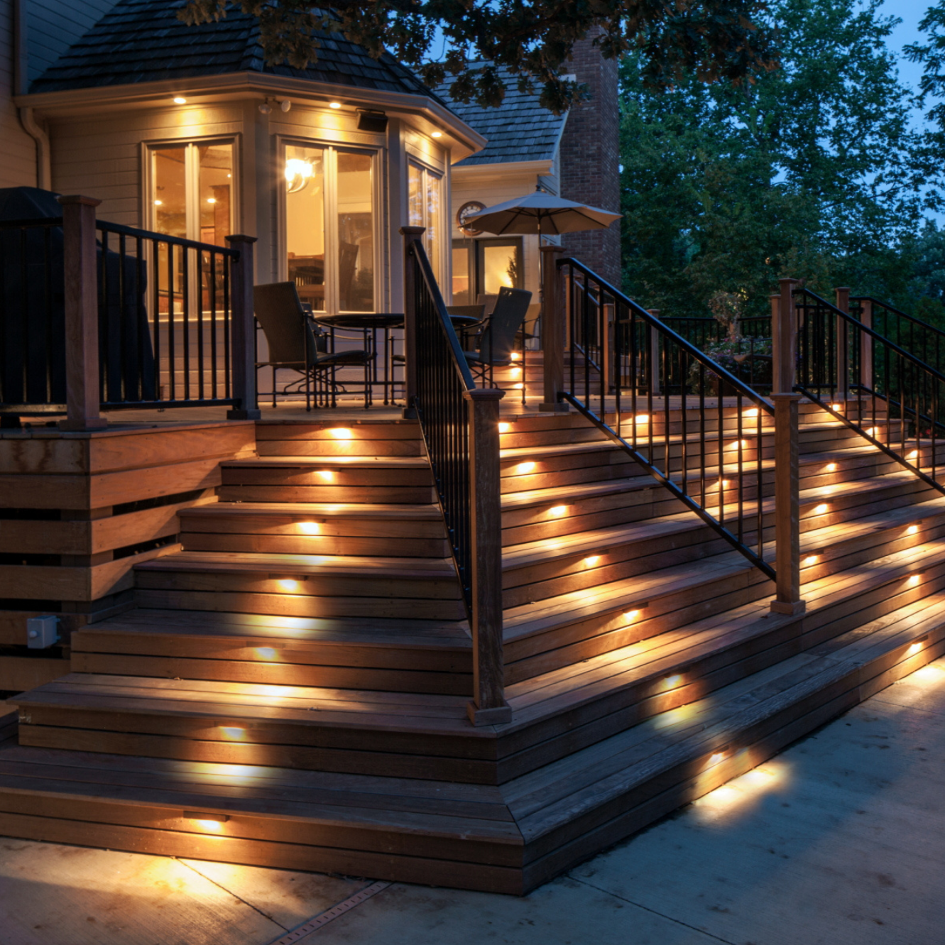 LED Solar Step Lights | Weather-Resistant & Solar-Powered | Available in 2 Colors | Up to 10 Hours of Illumination