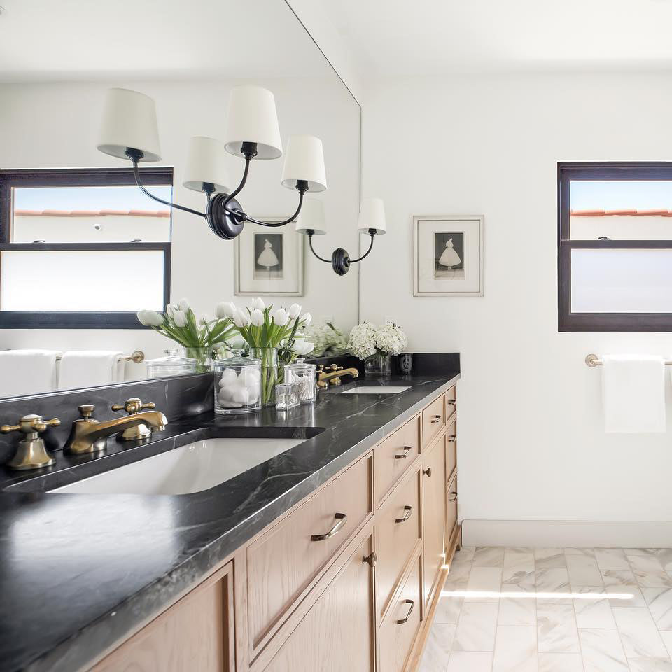 Victor Black Bronze Wall Lamp with Fabric Shade