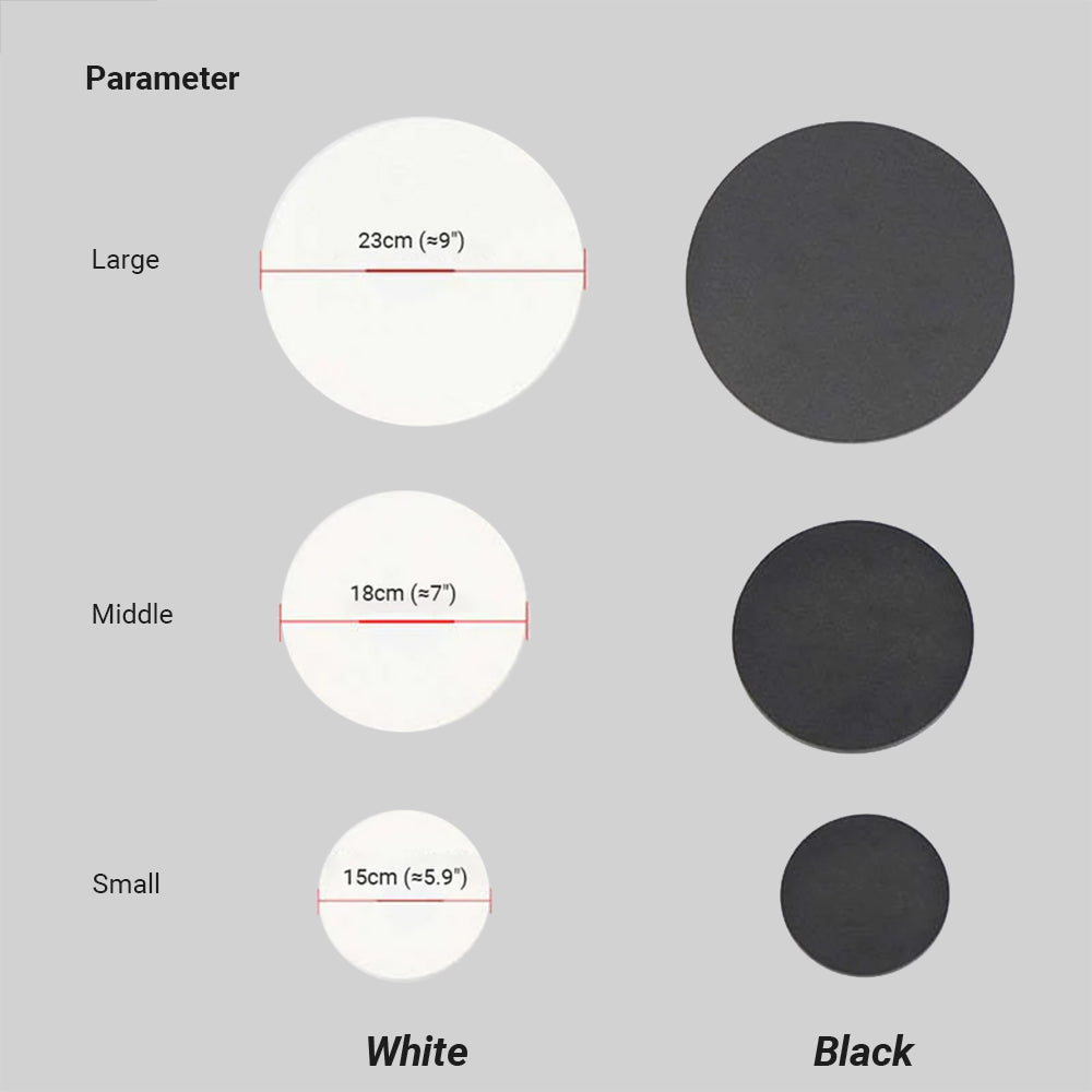 Modern LED Outdoor Wall Light - White/Black Metal for Garden