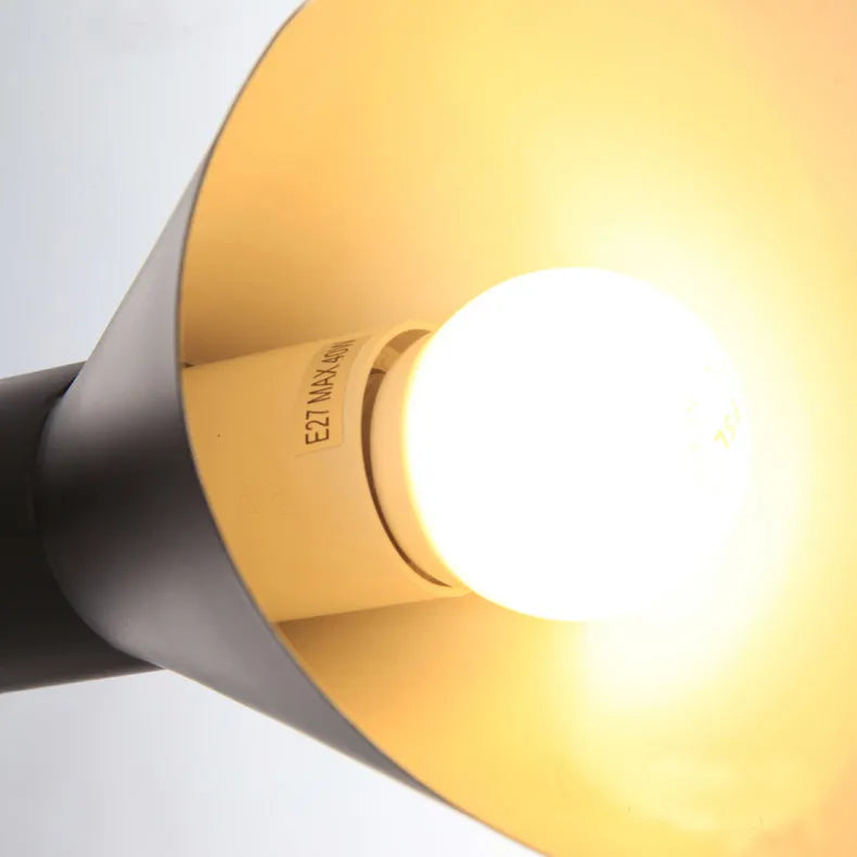 Alessio LED Indoor Wall Lamp in Black and White