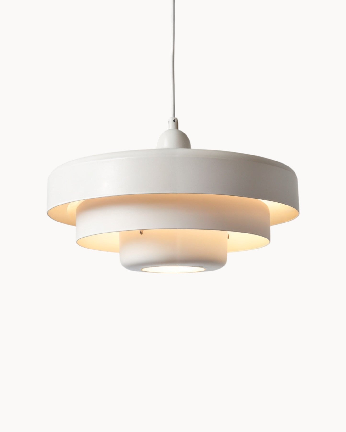 Mid-Century Loft Pendant Lamp - Black and Gold Finish