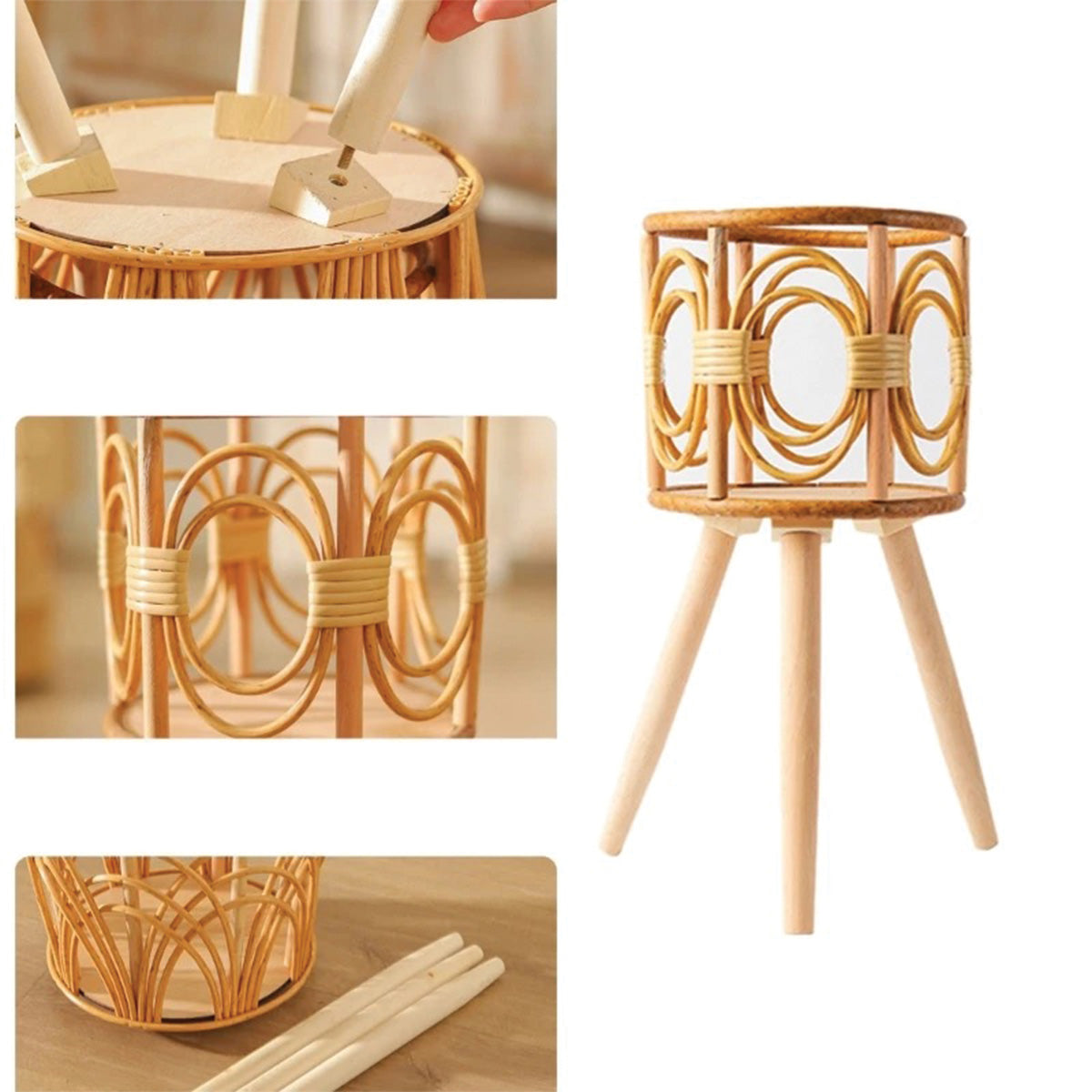 Radiant Oasis Woven Basket