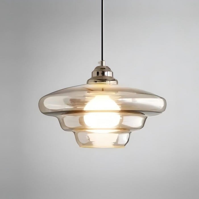 Elisa Milk White Glass Pendant Light