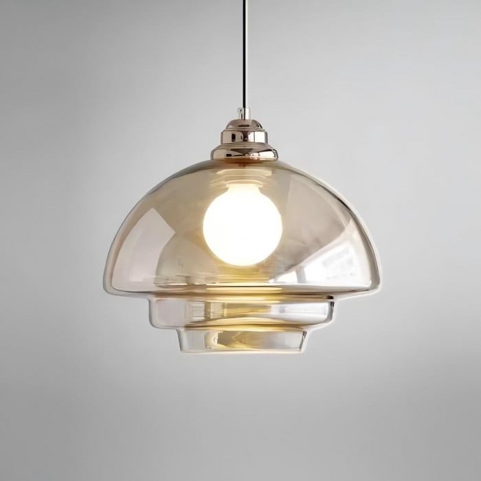 Elisa Milk White Glass Pendant Light