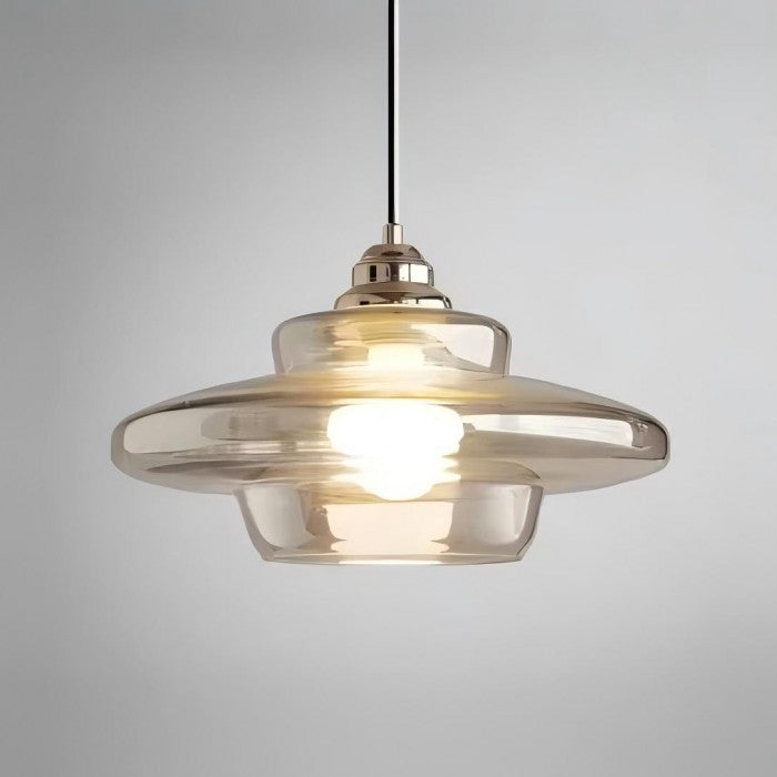 Elisa Milk White Glass Pendant Light
