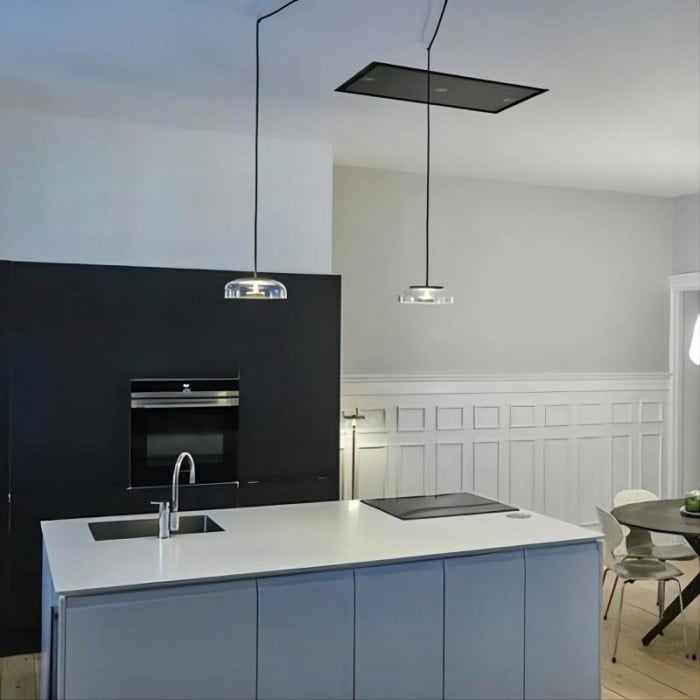 Luca Glass Round Pendant Light