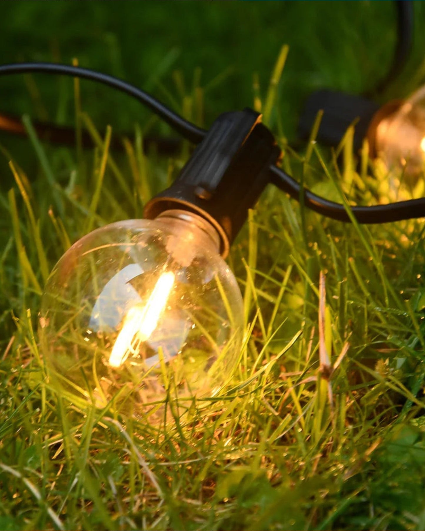 150m Dimmable Waterproof LED String Lights for Garden & Patio - Warm White